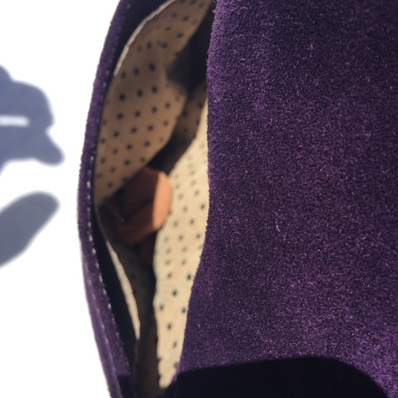 Kate Spade Seude Shoulder Hobo Purple - Picture 3 of 8